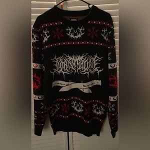 lorna shore christmas sweater unisex never worn limited edition